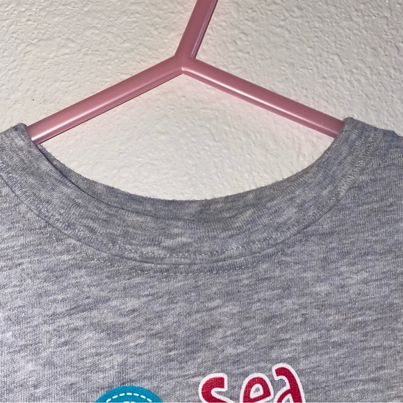 3/$12 Nautical Crab and Anchor Sea You Later Gray Graphic Tee Size 24 Months - Picture 7 of 7